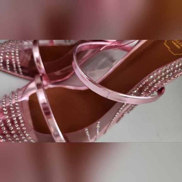 Malone Souliers Maureen Sheer Mules - Pink - Picture 5 of 16